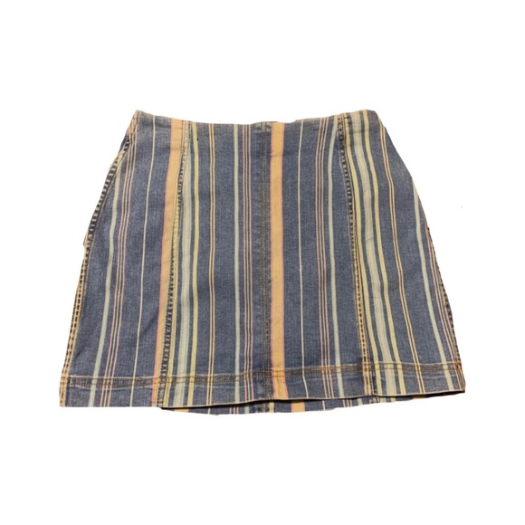 NWT Wild Fable Striped Mini Skirt - Picture 1 of 2